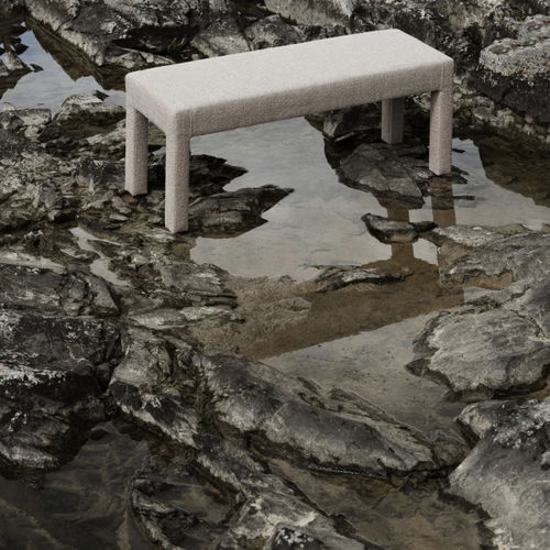 Banc contemporain - SITTA - Blomus - en viscose / en polyester / en polyamide