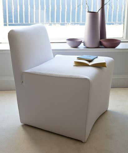 Chauffeuse contemporaine - 680 CLASS - Vibieffe - en cuir / en tissu / avec revêtement amovible