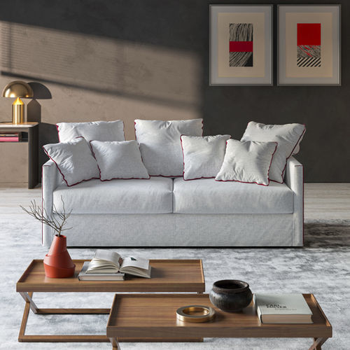 Canapé lit - 3600 TANGRAM - Vibieffe - contemporain / en tissu / en cuir