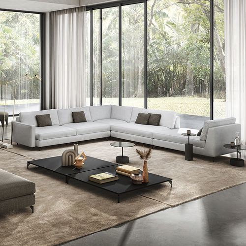 Canapé modulable - 525_NORDIC - Vibieffe - contemporain / en tissu / en cuir