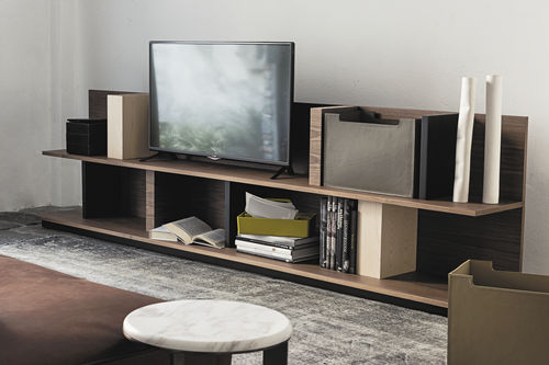 Meuble TV contemporain - 9800 ALA - Vibieffe - en bois