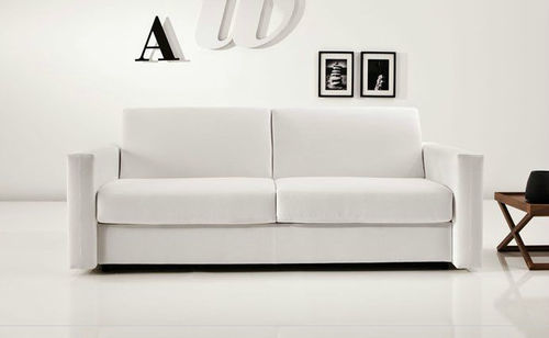Canapé lit - 2200 SQUADROLETTO - Vibieffe - contemporain / en tissu / en cuir