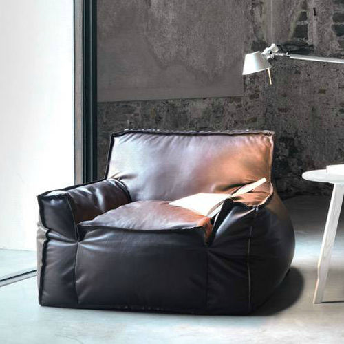 Fauteuil contemporain - 1700 JELLY - Vibieffe - en cuir / en tissu / avec revêtement amovible