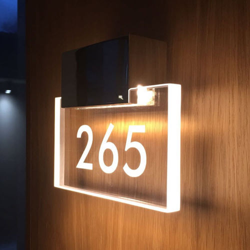 Applique murale design original - DOVE : 1M0148C - MLE HOTEL LIGHTING - d'extérieur / en fonte d'aluminium / en méthacrylate