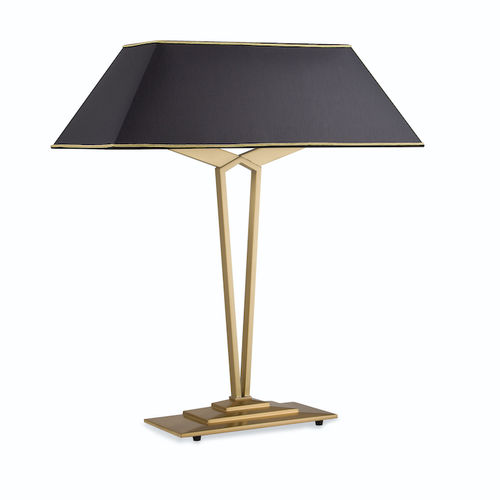 Lampe de table - GATSBY : 1M0941C - MLE HOTEL LIGHTING - en laiton / en métal peint / en fonte d'aluminium