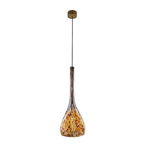 Suspension - CAMOU : 1M1211 T - MLE HOTEL LIGHTING - en acier peint / en verre soufflé / contemporaine