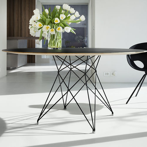 Table contemporaine - Arcos 277 - TONON - en chêne / en noyer / en HPL