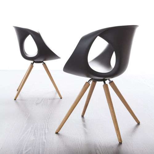 Chaise contemporaine - UP - TONON - d'intérieur / en polyuréthane / en cuir