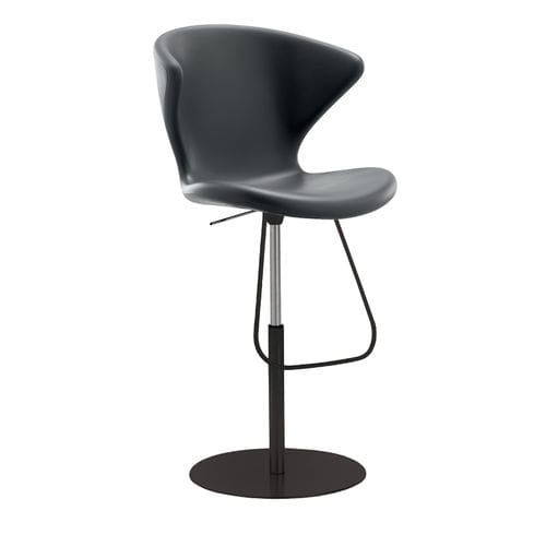 Chaise de bar contemporaine - CONCEPT  - TONON - d'intérieur / en cuir / en tissu