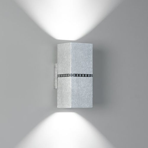 Applique murale contemporaine - DAU - MILAN ILUMINACION - d'intérieur / en aluminium extrudé / carrée