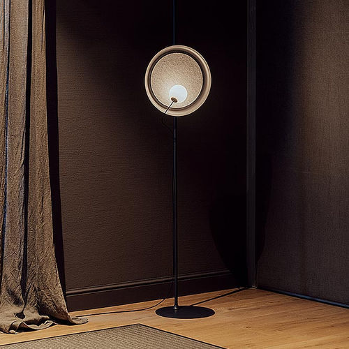 Lampe sur pied - WIRE - MILAN ILUMINACION - en acier laqué / en verre soufflé / en polycarbonate