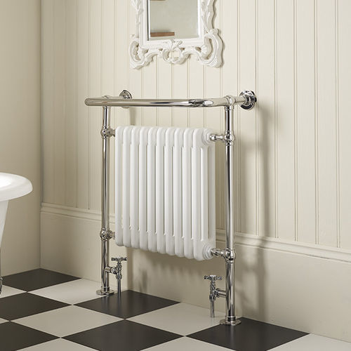 Sèche-serviettes à eau chaude - BALMORAL - BISQUE EXPORT - 501 w...750 w / de style victorien / en chrome