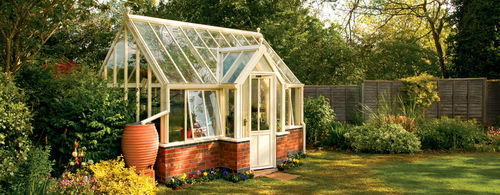 Serre structure en aluminium - VICTORIAN TERRACE - HARTLEY BOTANIC