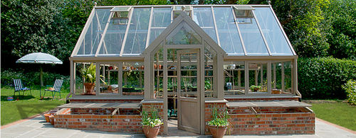 Serre structure en aluminium - OPUS GLASSHOUSE EXAMPLE 3 - HARTLEY BOTANIC