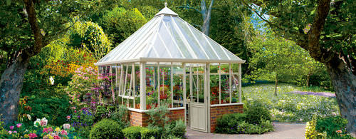 Serre structure en aluminium - THE GRANGE - HARTLEY BOTANIC