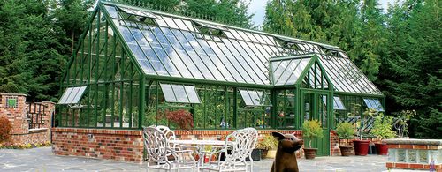 Serre structure en aluminium - VICTORIAN GRAND MANOR - HARTLEY BOTANIC