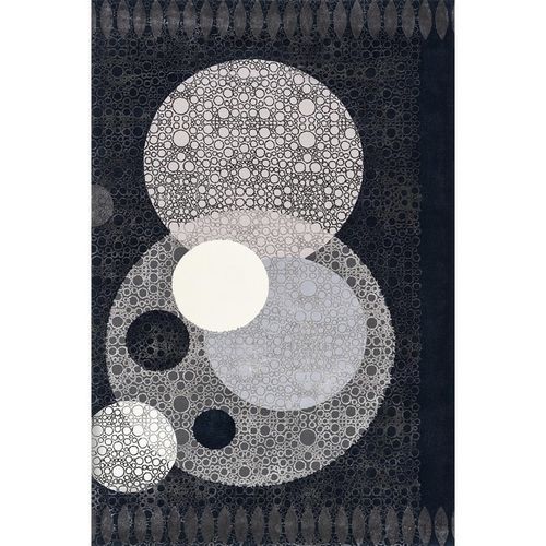 Tapis contemporain - MOON ISLAND - STEPEVI - à motif / en laine / en viscose