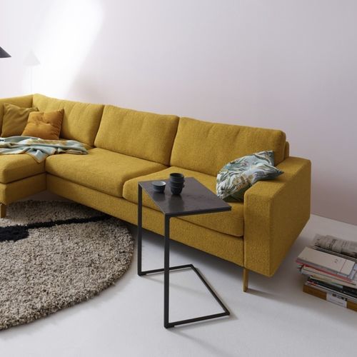 Table d'appoint contemporaine - MELL C - COR - en chêne / en noyer / en MDF laqué