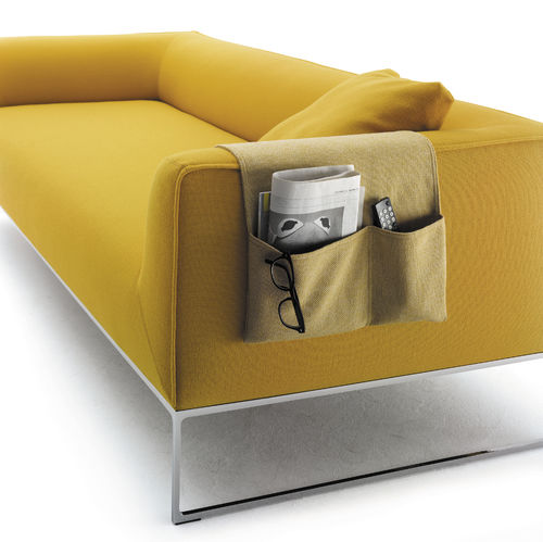 Porte-revues contemporain - BAG - COR - résidentiel / en tissu / jaune