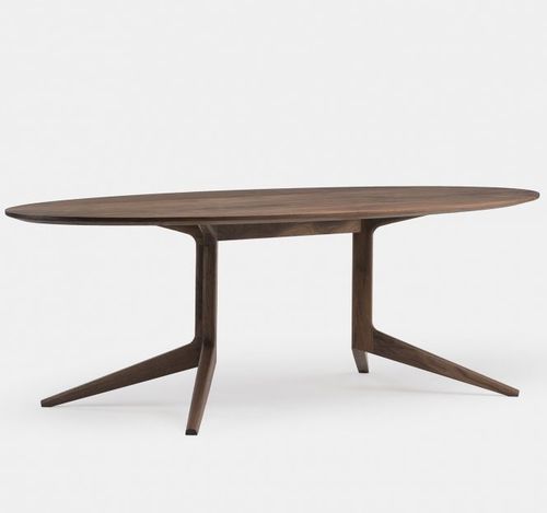 Table contemporaine - LIGHT - DE LA ESPADA - en bois massif / en frêne / en noyer américain