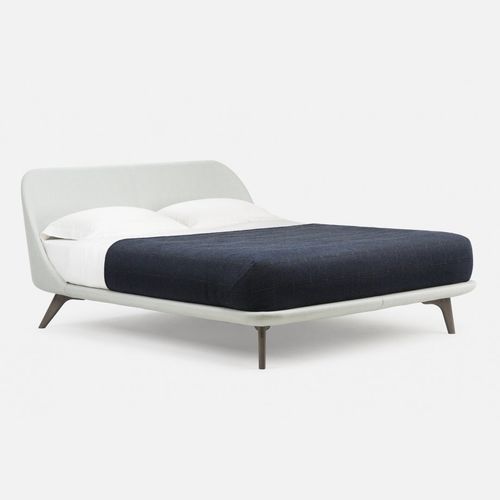 Lit king size - SOLO - DE LA ESPADA - queen size / contemporain / tapissé