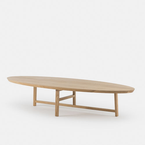 Table basse contemporaine - TRIO - DE LA ESPADA - en frêne / en noyer américain / en chêne blanc