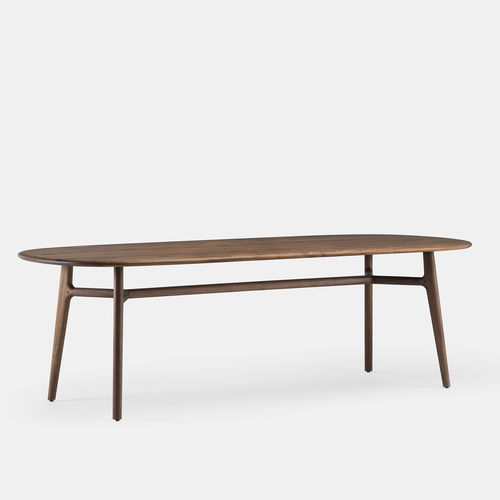 Table à manger contemporaine - Solo Oblong Table - DE LA ESPADA - en chêne / en noyer / en bois massif