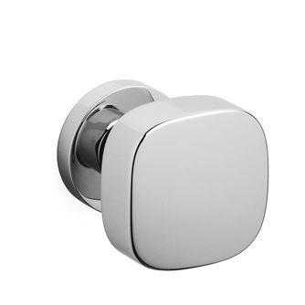 Bouton de porte contemporain - ROGER - OLIVARI - en laiton / satiné / poli