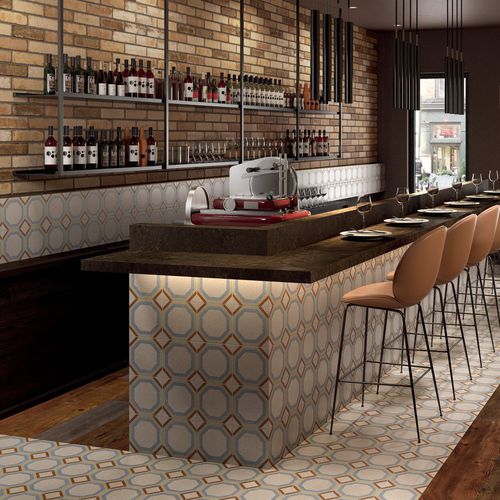 Carrelage en grès cérame - BRICKLANE - MARCA CORONA - mat / d'intérieur / d'extérieur