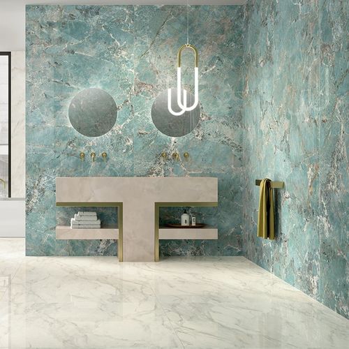 Carrelage en grès cérame - FOYER ROYAL - MARCA CORONA - mat / poli / finition naturelle