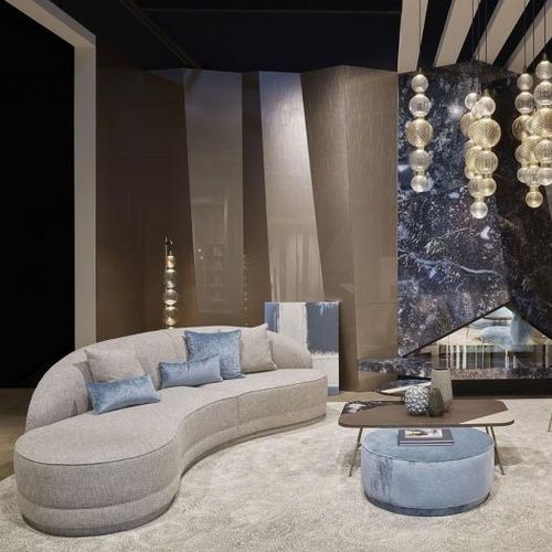Canapé modulable - PRESTIGE  - SICIS - contemporain / en mousse de polyuréthane / marron
