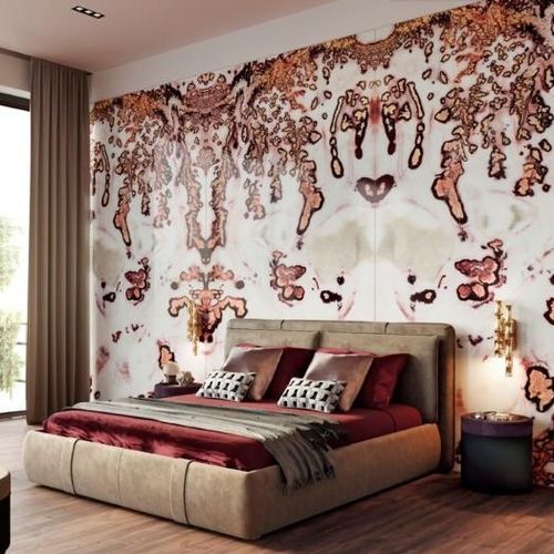 Lit king size - DONOVAN  - SICIS - queen size / contemporain / tapissé