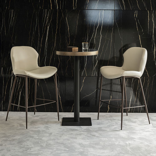 Chaise de bar contemporaine - RACHEL - Cattelan Italia - d'intérieur / en tissu / en cuir
