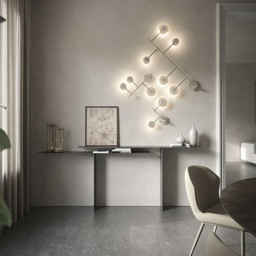 Console contemporaine - TEE - Cattelan Italia - en acier / avec piètement en acier / en forme de T