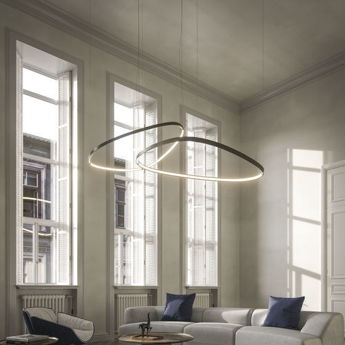 Suspension - MAGELLANO  - Cattelan Italia - en acier laqué / contemporaine / d'intérieur