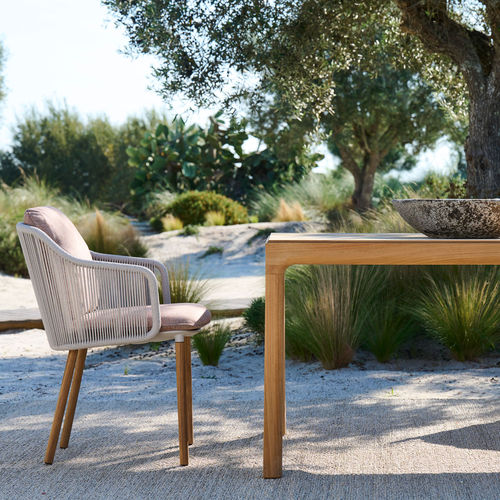 Fauteuil design - SENJA - Tribù - en tissu / en Canax® / en aluminium laqué