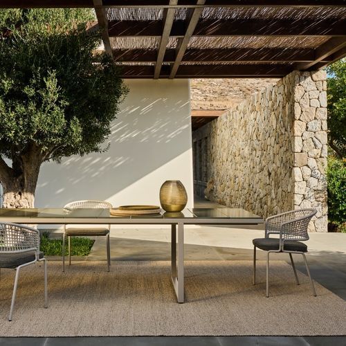 Fauteuil contemporain - CTR - Tribù - en tissu / en acier à revêtement par poudre / en acier inoxydable laqué