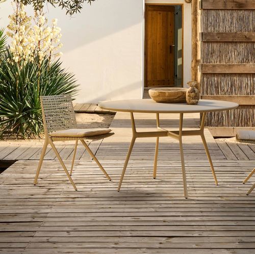 Chaise de jardin design - BRANCH  - Tribù - d'extérieur / en fibre de verre / en polypropylène