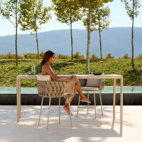 Chaise de bar design - TOSCA counter height - Tribù - de cuisine / d'extérieur / en Tricord®