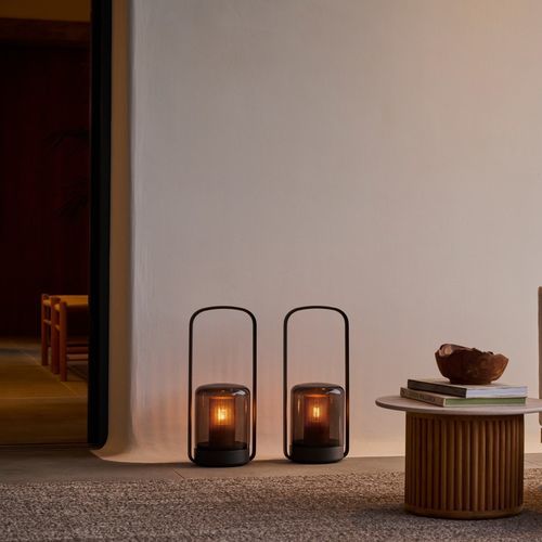 Lampe baladeuse - LUNA - Tribù - en fonte d'aluminium / en verre soufflé / contemporaine