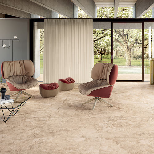 Carrelage en grès cérame - OMNIA : RAPOLANO BEIGE - CERAMICHE KEOPE - mat / d'intérieur / d'extérieur