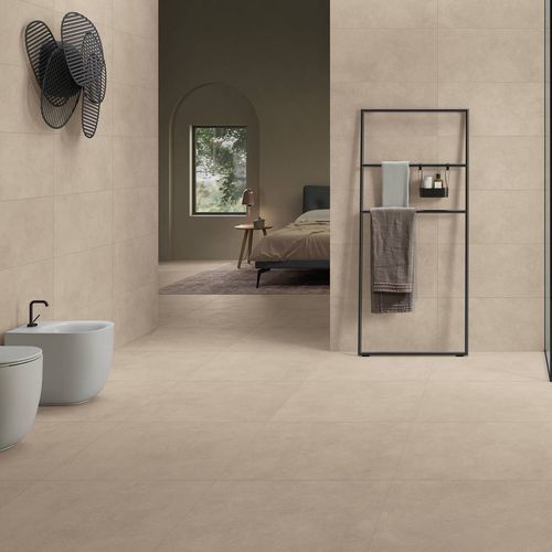 Carrelage en grès cérame - GEO BEIGE - CERAMICHE KEOPE - mat / finition naturelle / d'intérieur
