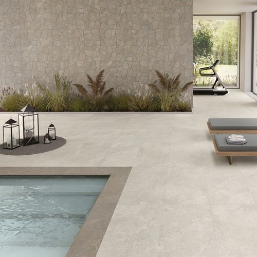 Carrelage en grès cérame - ARK&Egrave; IVORY - CERAMICHE KEOPE - mat / d'intérieur / d'extérieur