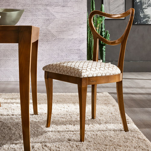 Chaise classique - APUS - LE FABLIER - d'intérieur / en tissu / en cuir