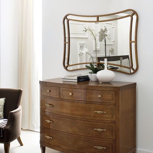 Miroir mural - VENERE - LE FABLIER - contemporain / rectangulaire / en bois