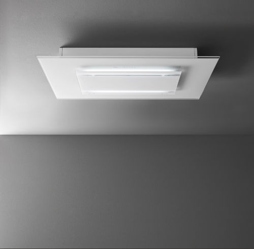Hotte de plafond - DESIGN+ : AURA - falmec - avec éclairage intégré / blanche