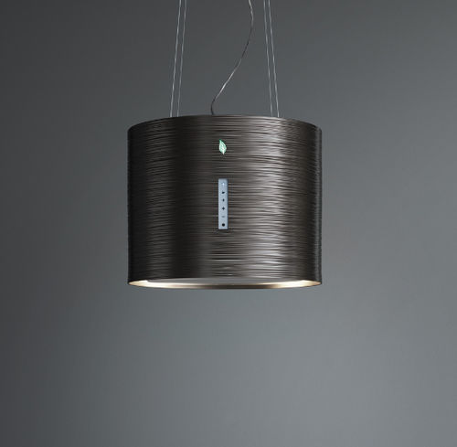 Hotte îlot - TWISTER E.ION - falmec - à recyclage / avec éclairage intégré / design original