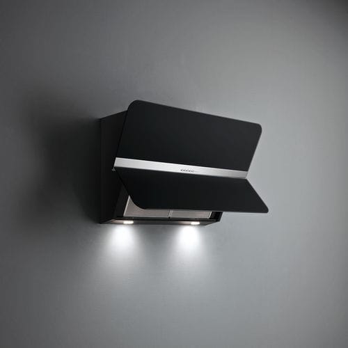 Hotte murale - DESIGN : FLIPPER - falmec - avec éclairage intégré / design original / noire