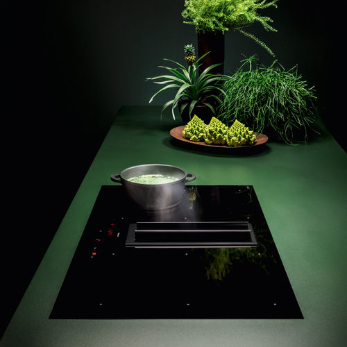 Table de cuisson à induction - Quantum Pro Easy - falmec - vitrocéramique / 4 foyers / encastrable