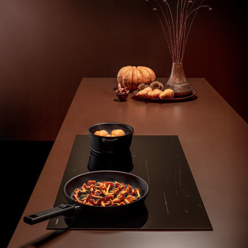 Table de cuisson à induction - Induzione 90 cm - falmec - 5 foyers / encastrable / avec commandes tactiles